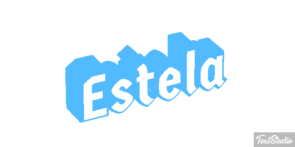 Estela Text effect