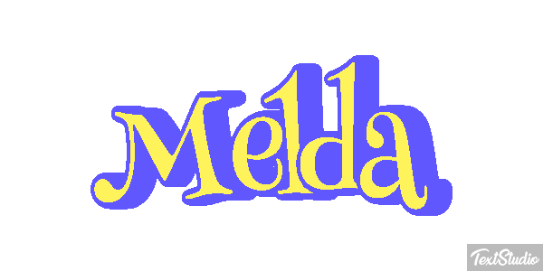 Melda Text effect