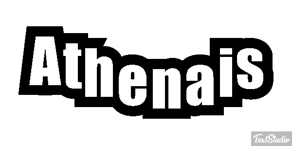 Athénaïs Текстовый эффект