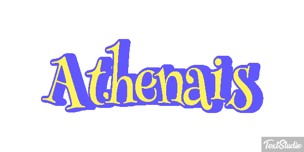 Athénaïs Текстовый эффект