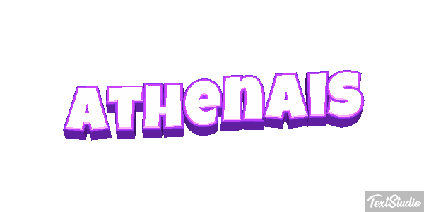Athénaïs Текстовый эффект
