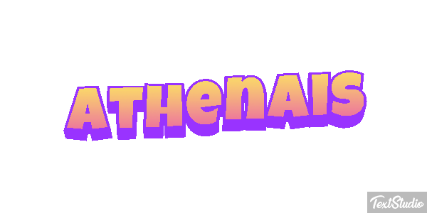 Athénaïs Текстовый эффект