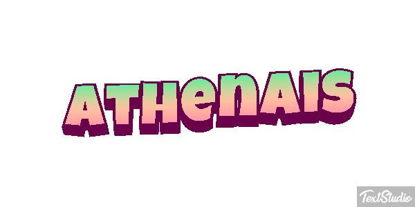Athénaïs Текстовый эффект