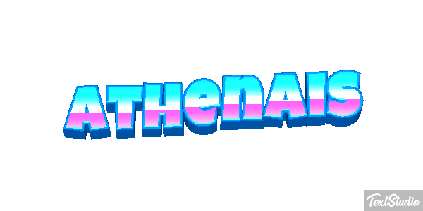 Athénaïs Текстовый эффект