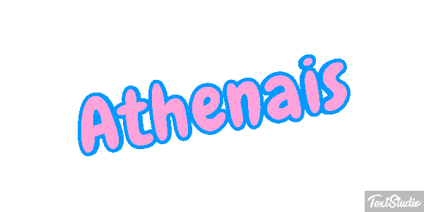 Athénaïs Текстовый эффект