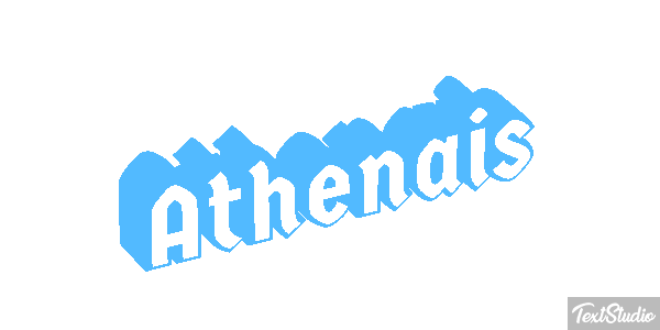 Athénaïs Текстовый эффект