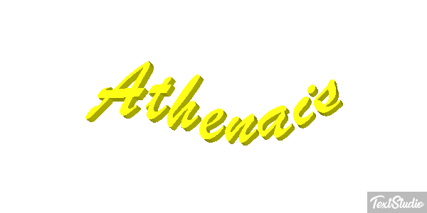 Athénaïs Текстовый эффект