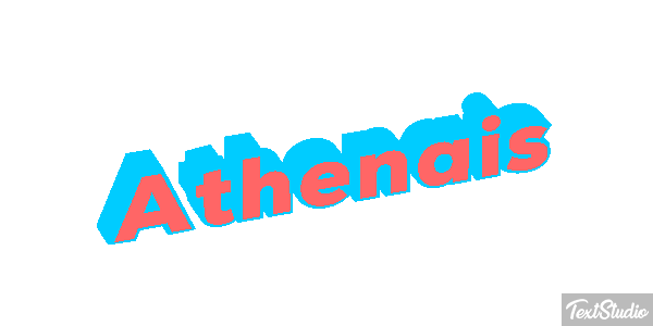 Athénaïs Текстовый эффект