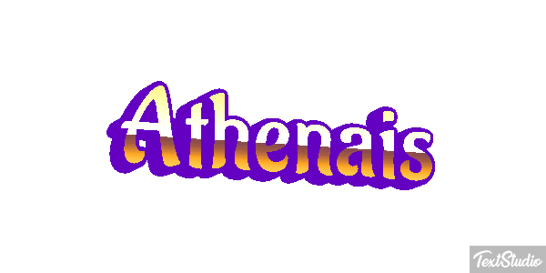 Athénaïs Текстовый эффект