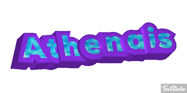 Athénaïs Текстовый эффект