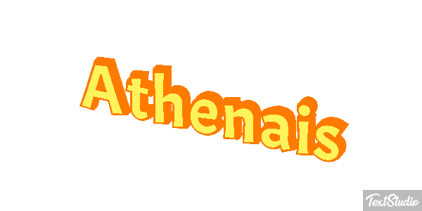 Athénaïs Текстовый эффект