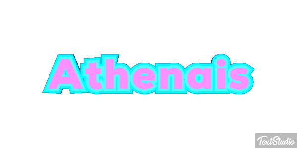 Athénaïs Текстовый эффект
