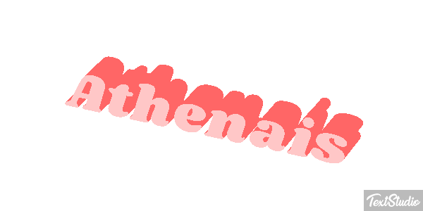 Athénaïs Текстовый эффект
