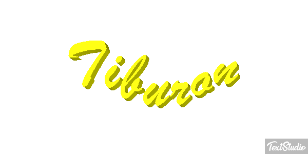 Tiburón Effet de texte