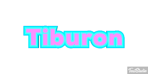 Tiburón Effet de texte