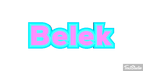 Belek Effetto testo