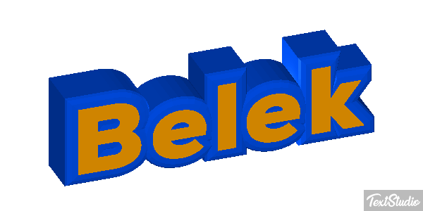 Belek Effetto testo