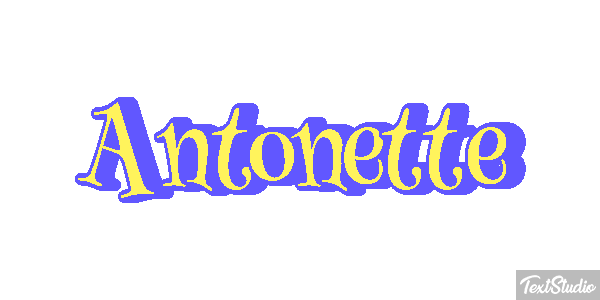 Antonette Effetto testo