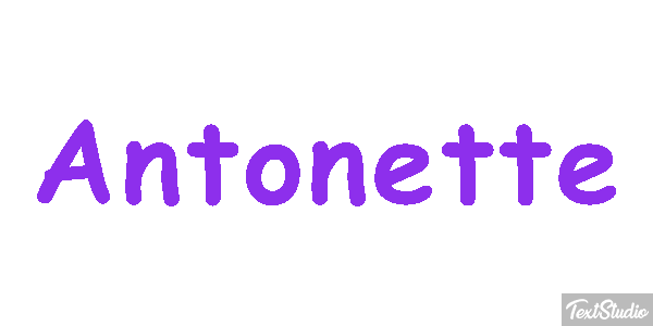 Antonette Effetto testo