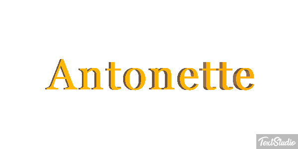 Antonette Effetto testo