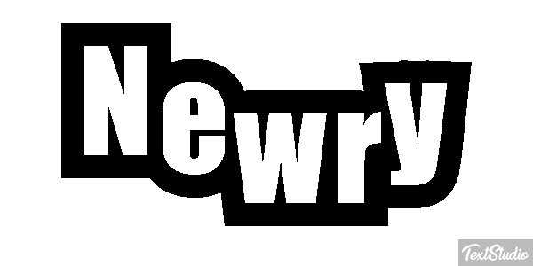 Newry Tekst effect