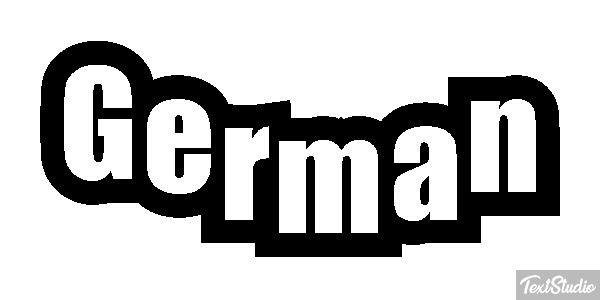 Germán Текстовый эффект