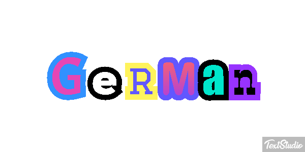 Germán Текстовый эффект