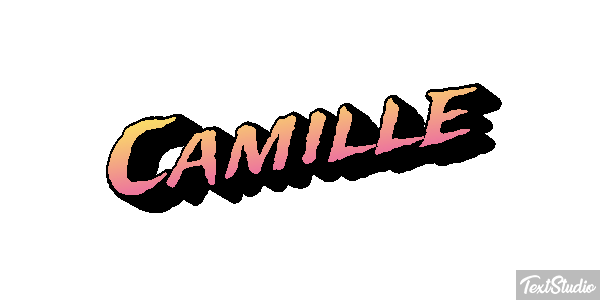 Camille Text effect