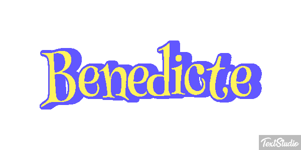 Bénédicte Tekst effect