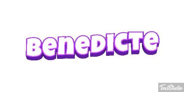 Bénédicte Tekst effect