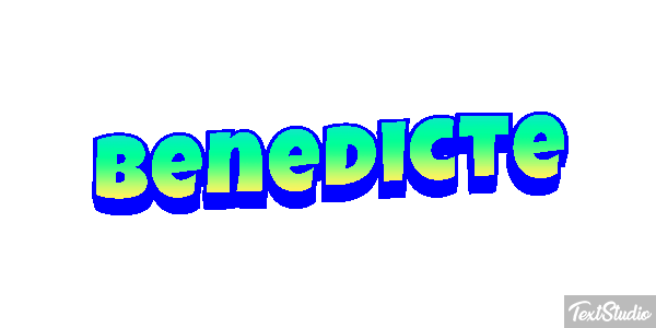 Bénédicte Tekst effect