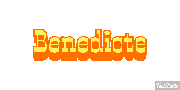 Bénédicte Tekst effect