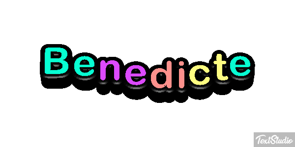 Bénédicte Tekst effect