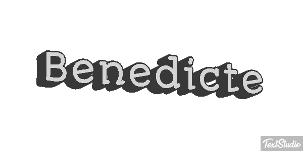Bénédicte Tekst effect