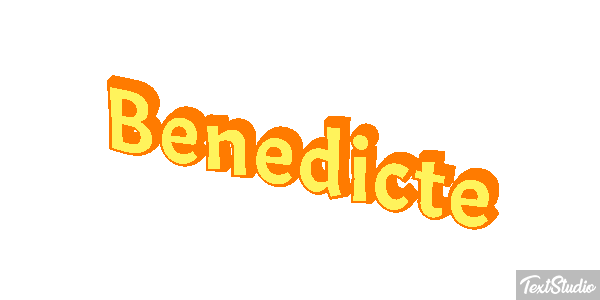 Bénédicte Tekst effect
