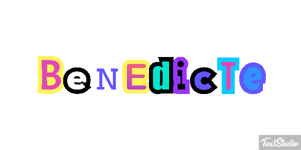 Bénédicte Tekst effect