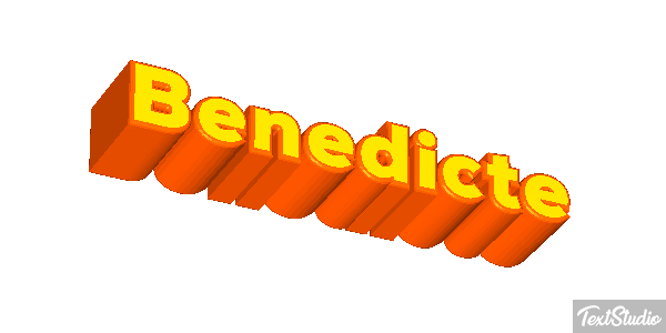Bénédicte Tekst effect