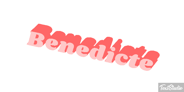 Bénédicte Tekst effect