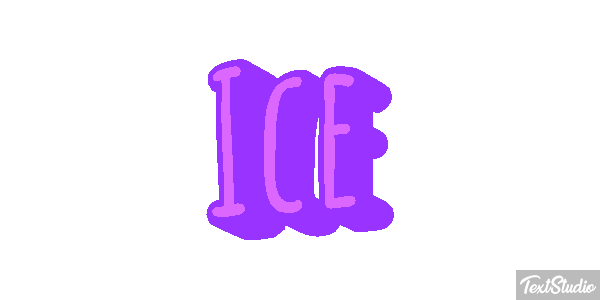 Ice Texteffekt