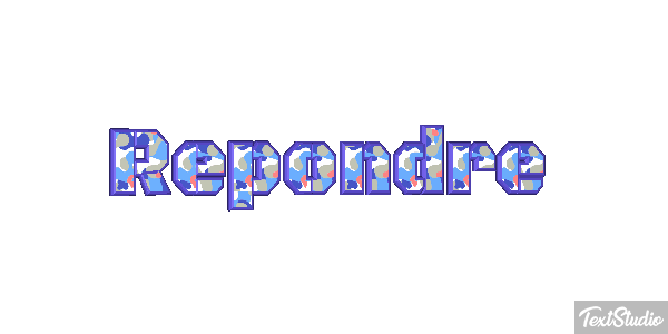 Répondre Effet de texte