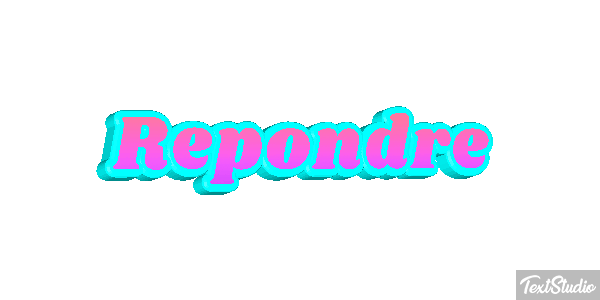 Répondre Effet de texte