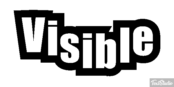 Visible Text effect