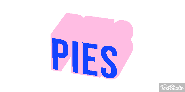 Pies Efekt tekstowy