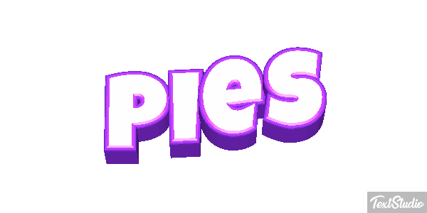 Pies Efekt tekstowy