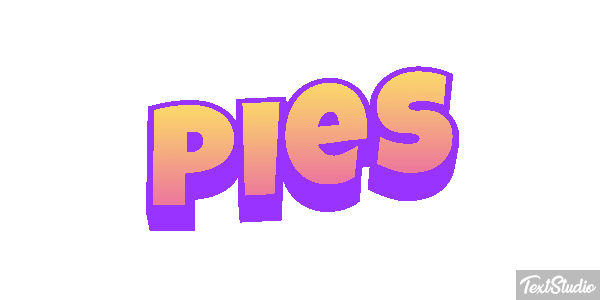 Pies Efekt tekstowy