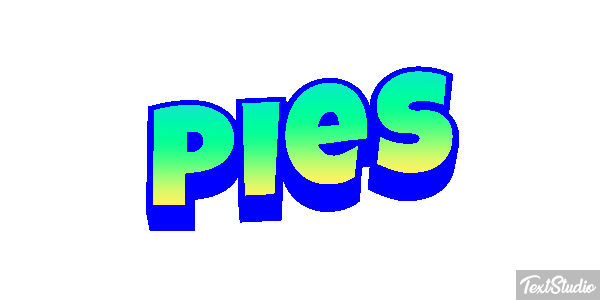 Pies Efekt tekstowy