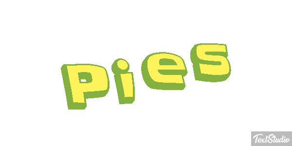 Pies Efekt tekstowy