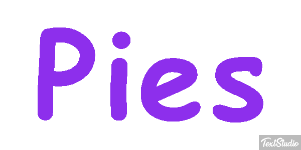 Pies Efekt tekstowy