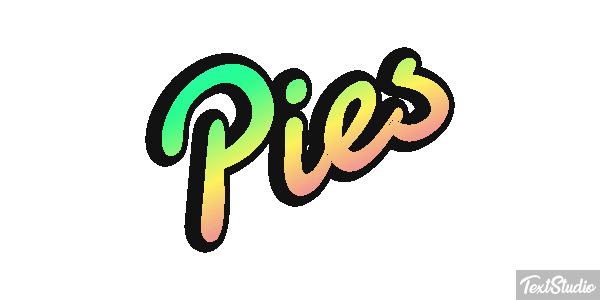 Pies Efekt tekstowy