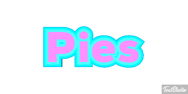 Pies Efekt tekstowy